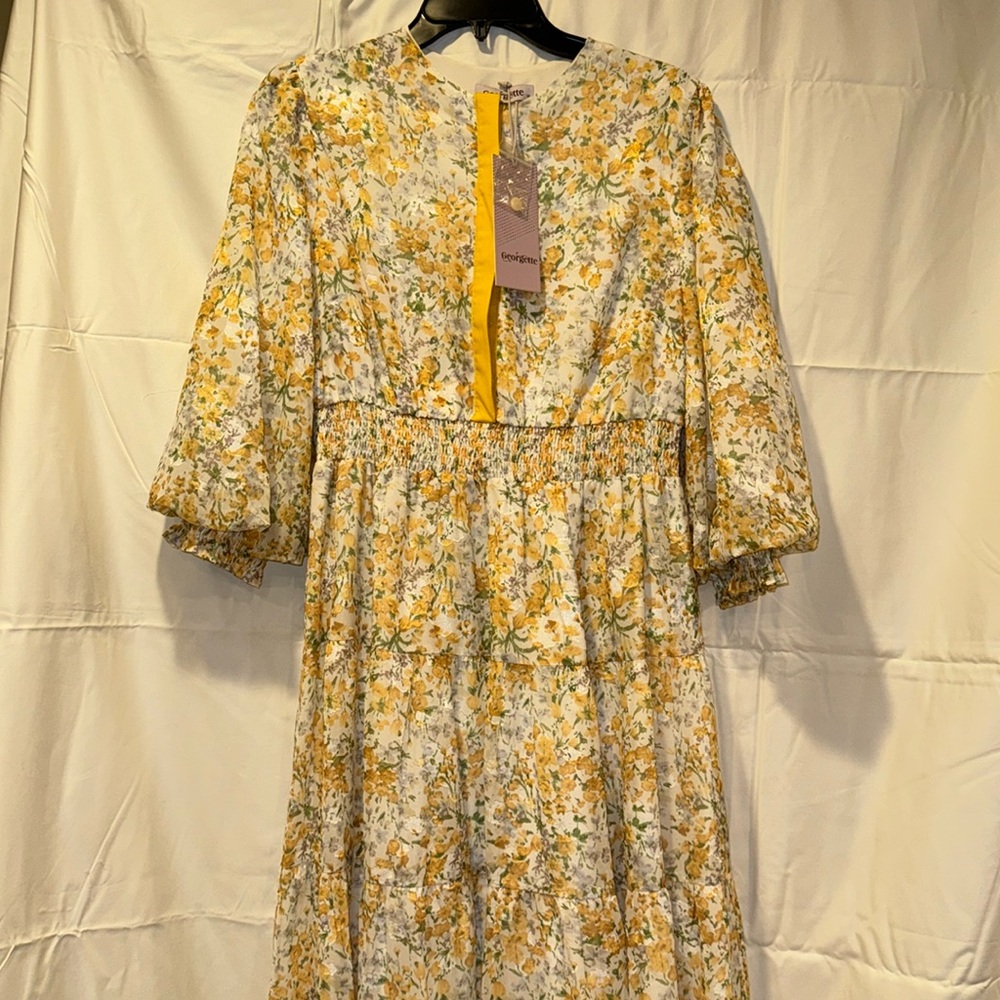 New yellow dress